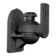 10 Pack Lot - Universal Satellite Speaker Black Wall Mount Brackets fits Bose
