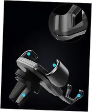 Design Car Phone Holder for Vent Auto Lock Mobile Phone Stand Windshield Cup Phone Mount Hands Phone Holder for Navigator