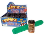 12 METAL SPRING SNAKE NUT CANS Jar Classic Prank Joke Gag Gift Toy Jumping Funny