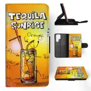 FLIP CASE FOR SAMSUNG GALAXY|ALCOHOL TEQUILA SUNRISE SPIRITS