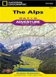 National Geographic Adventure Map The Alps