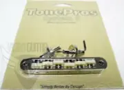 TonePros Nashville Pre-Notched Tune-O-Matic Bridg Nylon Saddles Nickel TP6G-N