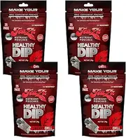 Herbal Energy Pouches, Tobacco Alternative Nicotine Free, Smokeless Alternative Snuff and Healthy Dip, Tobacco Free Chew Premium Flavored | Cherry Chill | 4 x 25 Pouch Pack