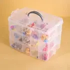Detachable Jewelry Bead Storage Container Toy Sundries Organizer Desktop