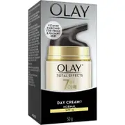 Olay Total Effects Face Cream Moisturiser Normal, 50 milliliters (Pack of 1) - SPF 15