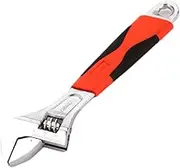 AIMALL Adjustable Wrench Set - 8", 10", 12" Durable Chrome Vanadium Steel with Rubberized Grip, Precision Adjustable, Non-Slip, Wear-Resistant, Heavy-Duty Wrench for Home and Professional Use