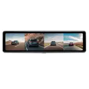 12in Touch Screen WIFI Car DVR Rearview Mirror 4 Cameras Video Recorder G-Sensor (for: Peugeot)