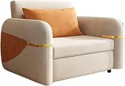 Sleeper Chair Folding Sofa Bed, Convertible Sofa Bed Chair, Sofa Bed with Storage for Adults, Guest Bed for Home Office Convertible