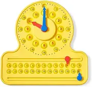 Learning Resources NumberLine Clock Sensory Bubble Popper, Educational Clock and Math Toy from 5 Years