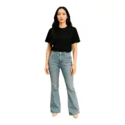 Daily Blue by Adriano Goldschmied Skye Bell Jean in Lake Wash size 29 NWT