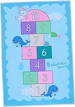 Alipis Carpet Rug Non Slip Floor Mat for Playroom Nursery Soft Educational Design for Indoor Play Present for Boys