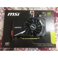 在飛比找蝦皮購物優惠-微星 GeForce GTX1060 AERO 3G+450