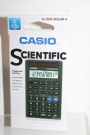 Casio Scientific Calculator FX-260 Solar II - New in Box