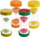 4 Colors Fruit Style Hourglass Sand Timer Clock 5mins / 10mins / 15mins