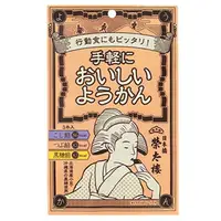 在飛比找樂天市場購物網優惠-【江戶物語】榮太樓 3味羊羹 3個入 紅豆泥餡/紅豆粒餡/黑