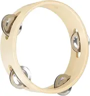 SUPVOX Hand Tambourine for Portable Shaker Rattle Percussion Drum for Early Education Dance Birthday and Music Learning Activities