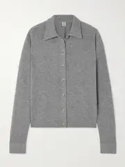 [TOTEME] TOTEME - Cashmere Cardigan - Gray - x large x large Gray