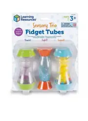 Learning Resources Sensory Trio Fidget Tubes, 3 Pieces, Ages 3+, Toddlers Toys
