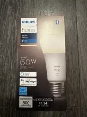 Philips Hue White LED Smart Bulb - 476861