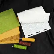 Beeswax Foundation Press Molds Soft Silicone Beewaxs Foundation Machine Reusable