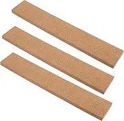 3pcs Adhesive Cork Strips for Wall Organization Natural Texture Bulletin Board Strips Reusable Office Decorations Strong Adhesion