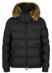 Moncler Maya Quilted Shell Jacket - Black - 3, Men's Designer Shell Jacket, Male - 3 3