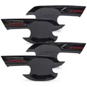 For Isuzu D-Max V-Cross Hi-Lander 2020 21 4Dr Carbon Bowl Insert Handle Cover (for: Isuzu)