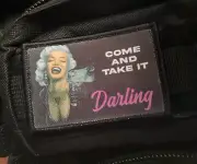 Come Take it Marilyn 2A Patch for VELCRO® BRAND Hook Fasteners [sub]