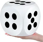 6 Inches Large Foam Dice, Big Educational Giant Dice, Eva Foam Jumbo Dice for Game Nights and Learning Sessions, 2PCS
