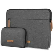 360° Protective Laptop Sleeve Case for New MacBook Pro Air 13 Inch Dark Gray