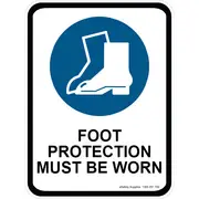 Mandatory Sign - Foot Protection Must Be Worn