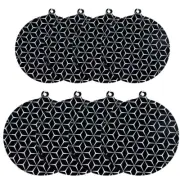 4Pcs Induction Hob Protector Mat, Round Silicone Induction Hob Protector-Mat NEW