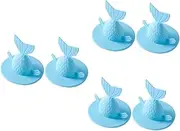 Sets Wide Rim Sink Drain Fish Cover Odor for Kitchen Bathroom Sinks Size