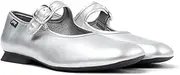 [Camper] K201629 Mary Jane CASI MYRA Women's Flat Shoes, Silver_T100, 24.0 cm