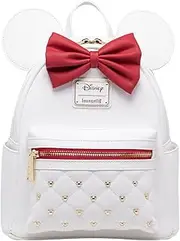 [Loungefly] Disney The Minnie Mouse Classic Series Mini Backpack - The Sweetheart, Multicolor, One Size, Wdbk2834