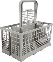 Dishwasher Silverware Basket, PP Plastic Dishwasher Utensil Basket Replacement, Multifunctional Dishwasher Utensil Cutlery Washing Container Storage Holder