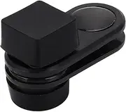 Billiard Chalk Holder, Practical Pool Chalk Holder Easy to Open Magnetic Pool Cue Chalk Holder Magnetic Billiard Chalk Holder Billiard Accessories for Pool Rooms Billiard Halls (Black)
