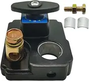 Car Disconnect, Professional Isolation Knob | Waterproof Safety Button with 250A Anti-Leakage Feature, Reliable Battery Cutoff for Marine Use, Vehicle Circuit Breaker and Truck Mana