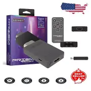 Plug-and-Play GameCube HDMI Adapter: AV to HDMI Converter with Custom Display