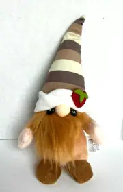 HUG Feel The Love Plush Gnome Collection COCOA "All You Need Love& Chocolate 10"