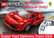LEGO Ferrari F8 Tributo Speed Champions (76895) ****Instruction Manual Only***