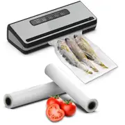 Healthy Choice 40cm Food Sealer/Sealing Machine w/ 3x 28cm Vacuum Bag Rolls