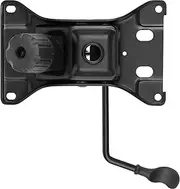 Besitu 500Lbs Office Chair Replacement Parts, w/ 6'' x 10.2" Mounting Holes Chair Base Heavy Duty Plate Swivel Tilt Control Seat Mechanism for Executive and Gaming Chairs