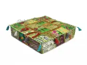 35x6" Patchwork decorative cushion cover floor decor unfilled pillows 18x5 inch