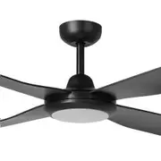 Eglo Lighting Aloha ABS 4 Blade 48" Wall Control LED Ceiling Fan