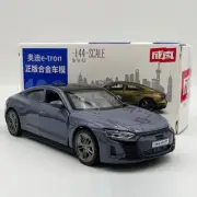 1:44 Audi RS e-tron Model Car Diecast Toy Cars Gifts for Boys Pull Back Gray