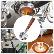 Wood & Alloy Coffee Tool Set Bottomless Portafilter With Fine Pored Filter For