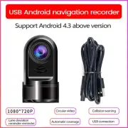 1080P HD 360° Rotating Mini ADAS Dashcam, New Mini Front Dash Camera for Cars