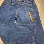 Ariat FR Jeans Men 42x30 M4 Relaxed Bootcut Denim Workwear Welder Pipeliner Blue