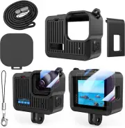 Accessories Kit Battery Side Cover Case for Go Pro/Gopro Hero 4K Black 2024 Mini
